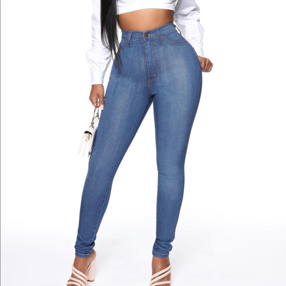 Fashion Nova High Waist Jeans